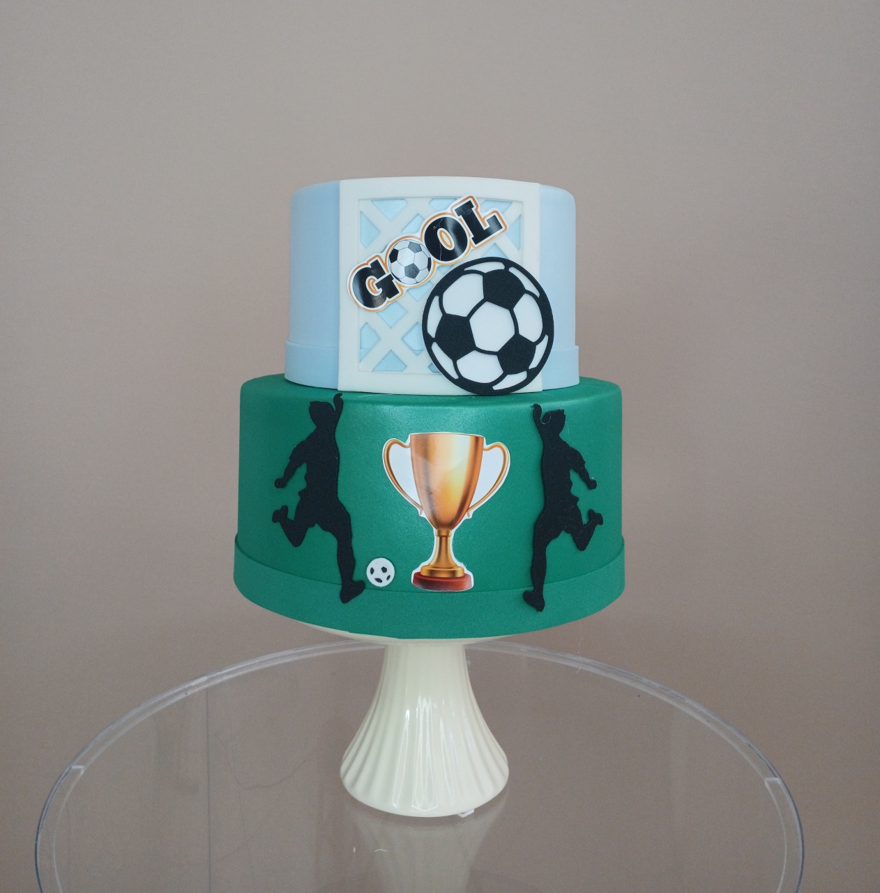 Bolo Cenográfico Futebol  - adolettalocacoes