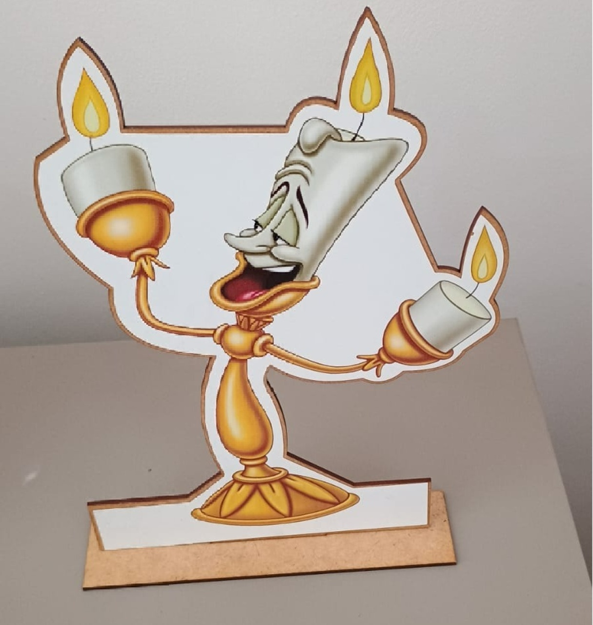 Enfeite de Mesa Castiçal de Vela - adolettalocacoes