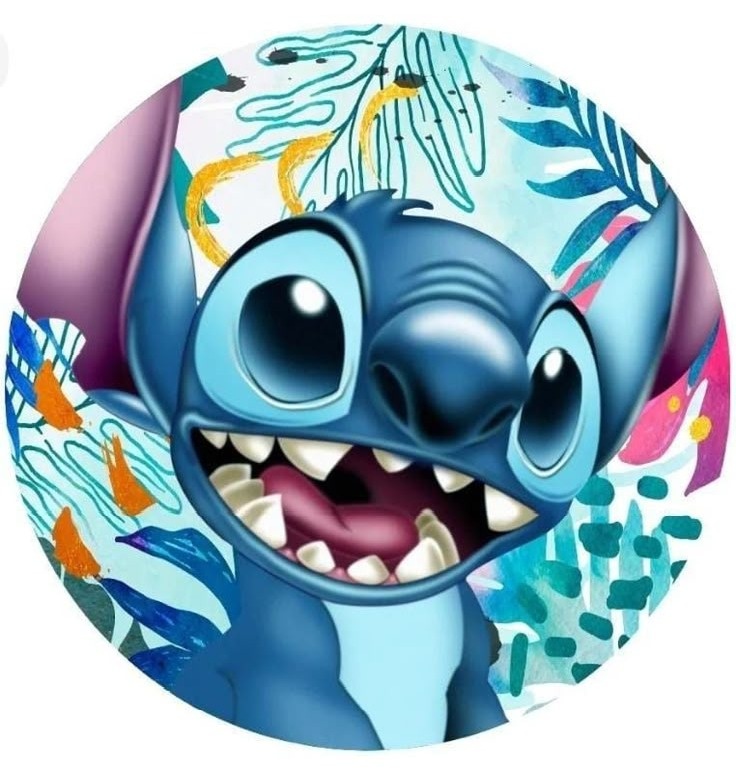 Tecido Sublimado - Stitch  - adolettalocacoes