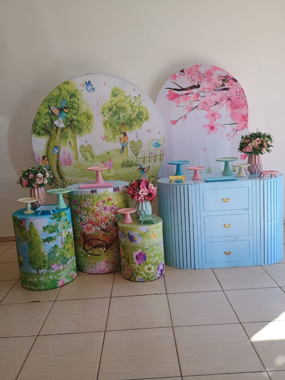 Kit Pegue E Monte G - Jardim  - adolettalocacoes