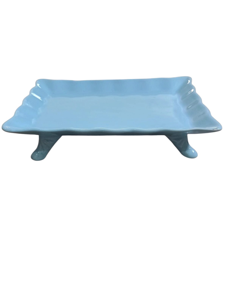 Bandeja Retangular Azul Candy - adolettalocacoes