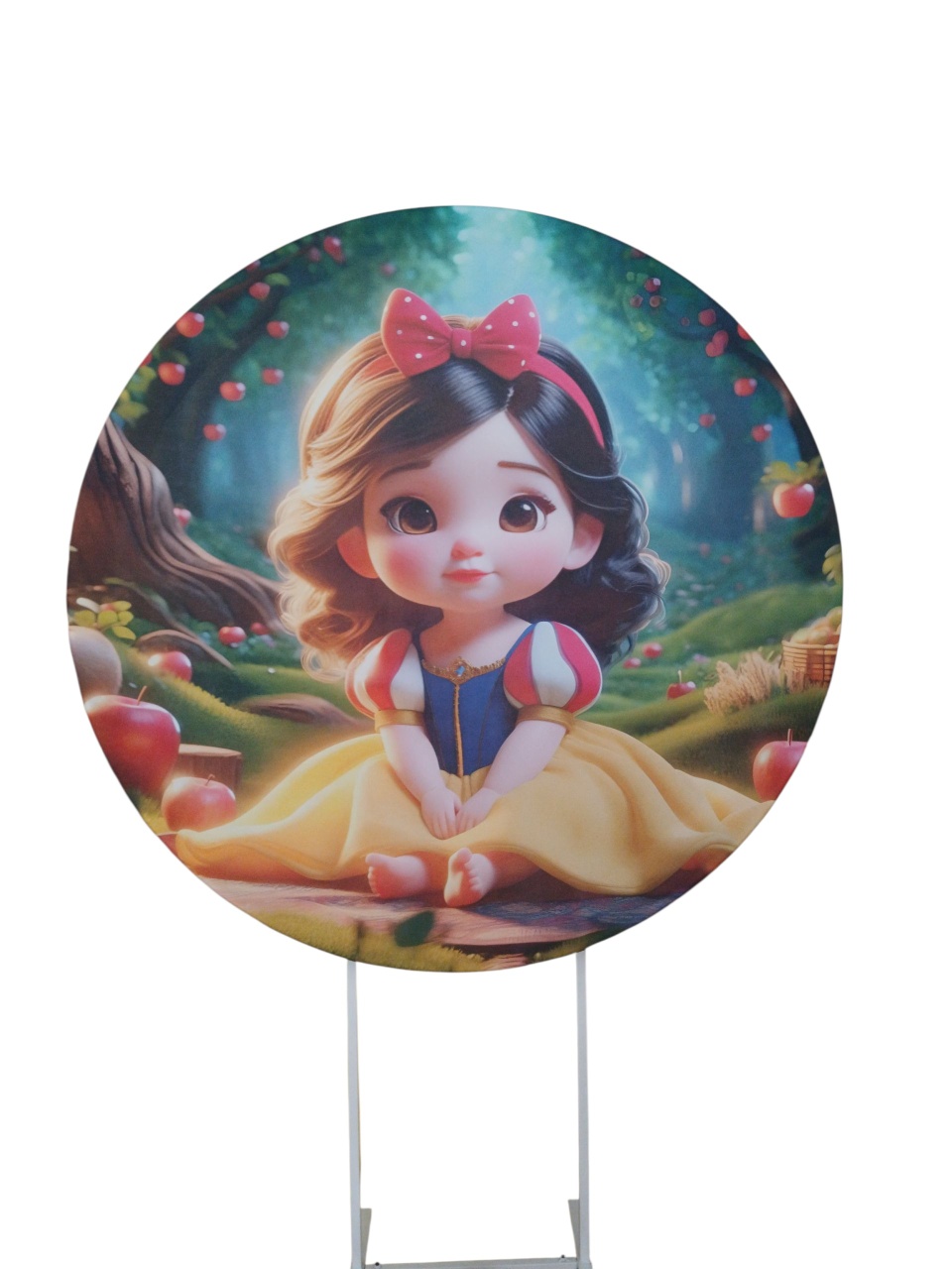Tecido Sublimado - Branca de Neve Cute  - adolettalocacoes