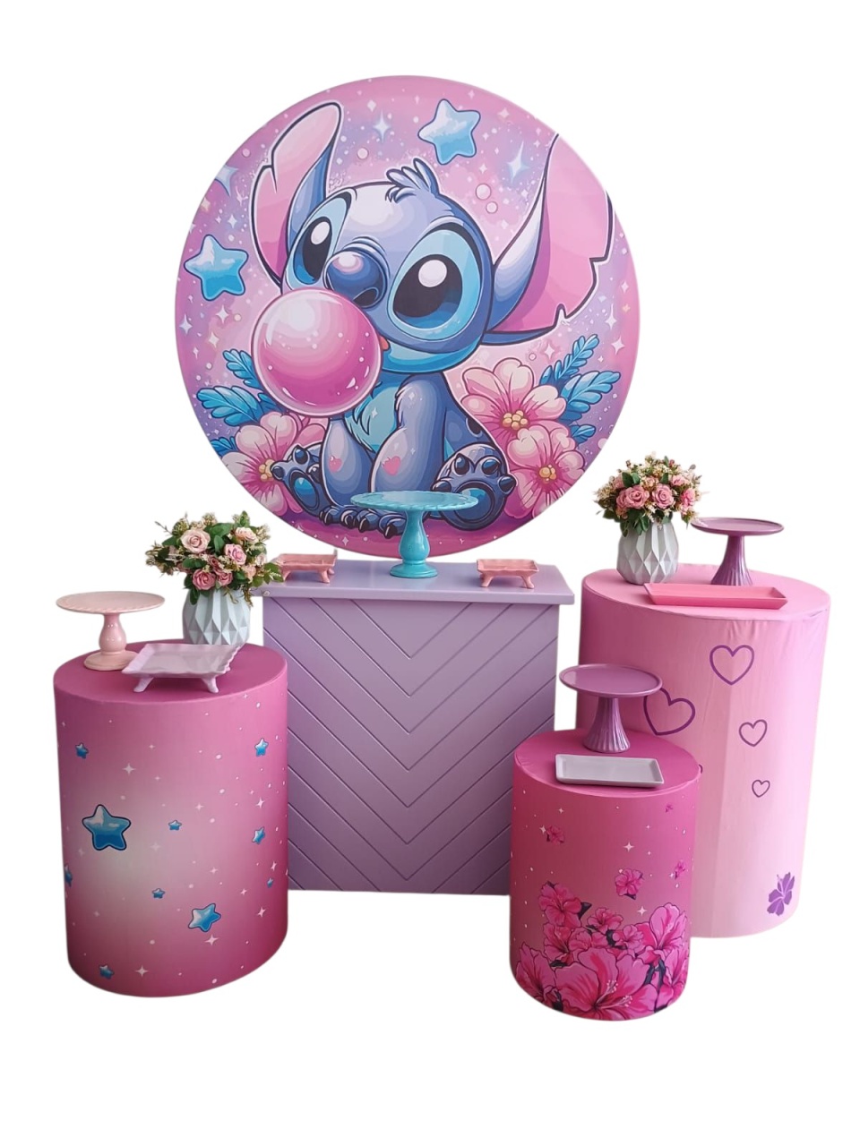 Kit Pegue E Monte M - Stitch  - adolettalocacoes