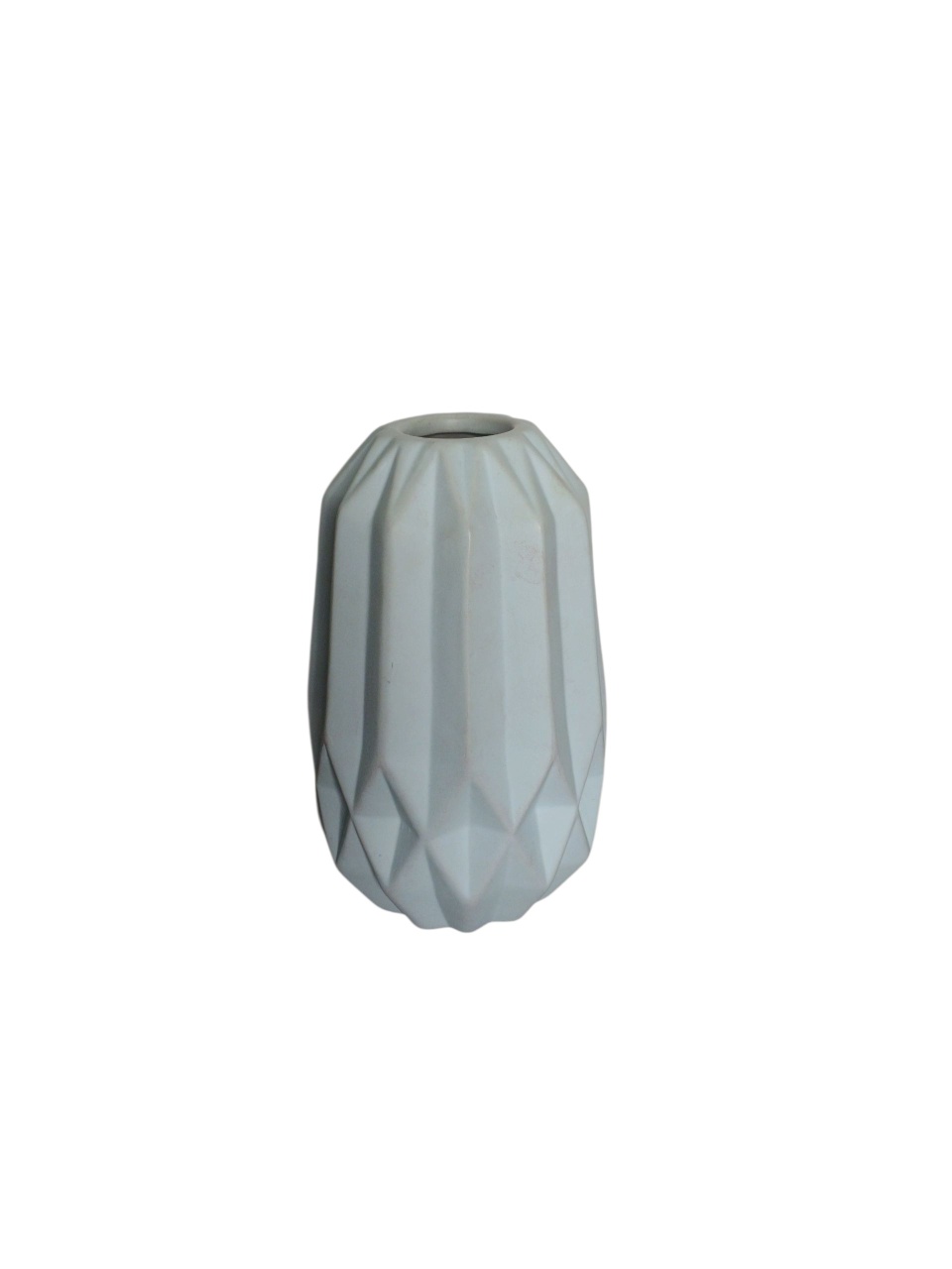 Vaso Geométrico G - Azul Claro  - adolettalocacoes