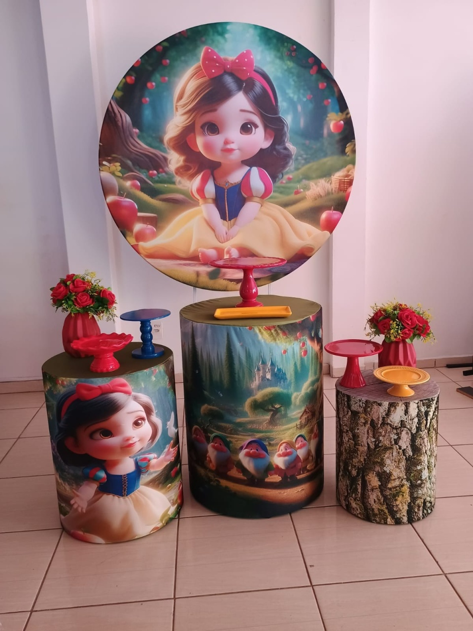 Kit Pegue E Monte P - Branca de Neve Baby - adolettalocacoes