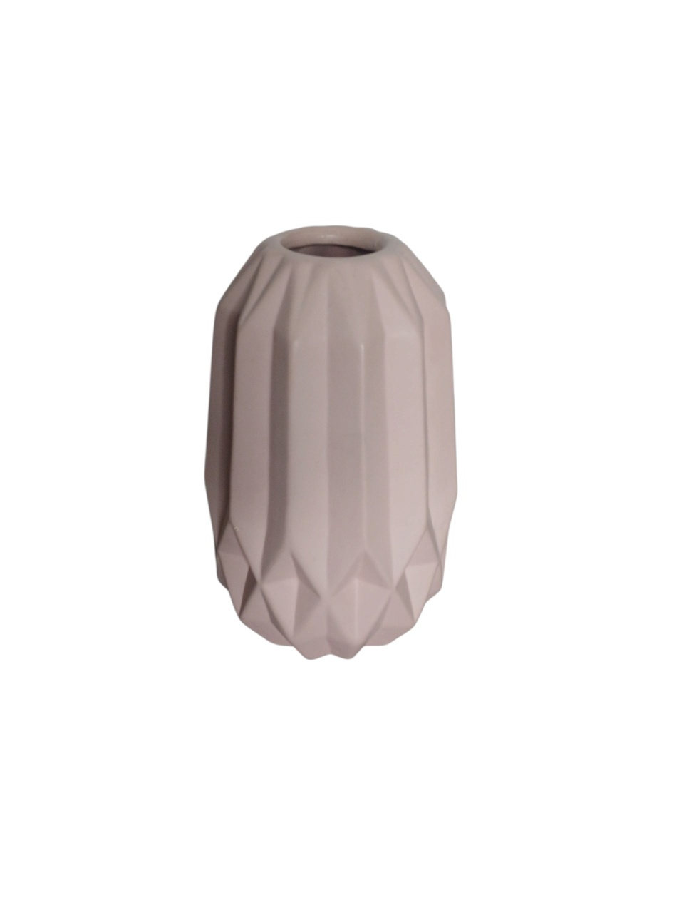 Vaso Geométrico G - Rosa Claro  - adolettalocacoes