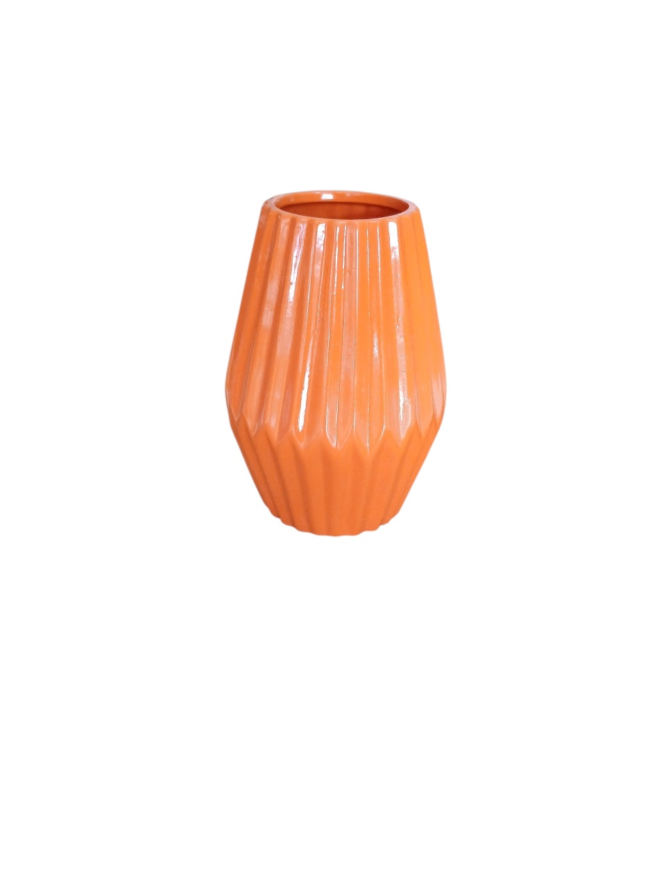 Vaso Tabita M - Laranja Pintura - adolettalocacoes