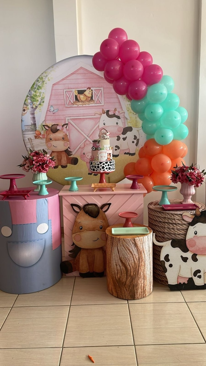 Kit Fazendinha Menina  - adolettalocacoes
