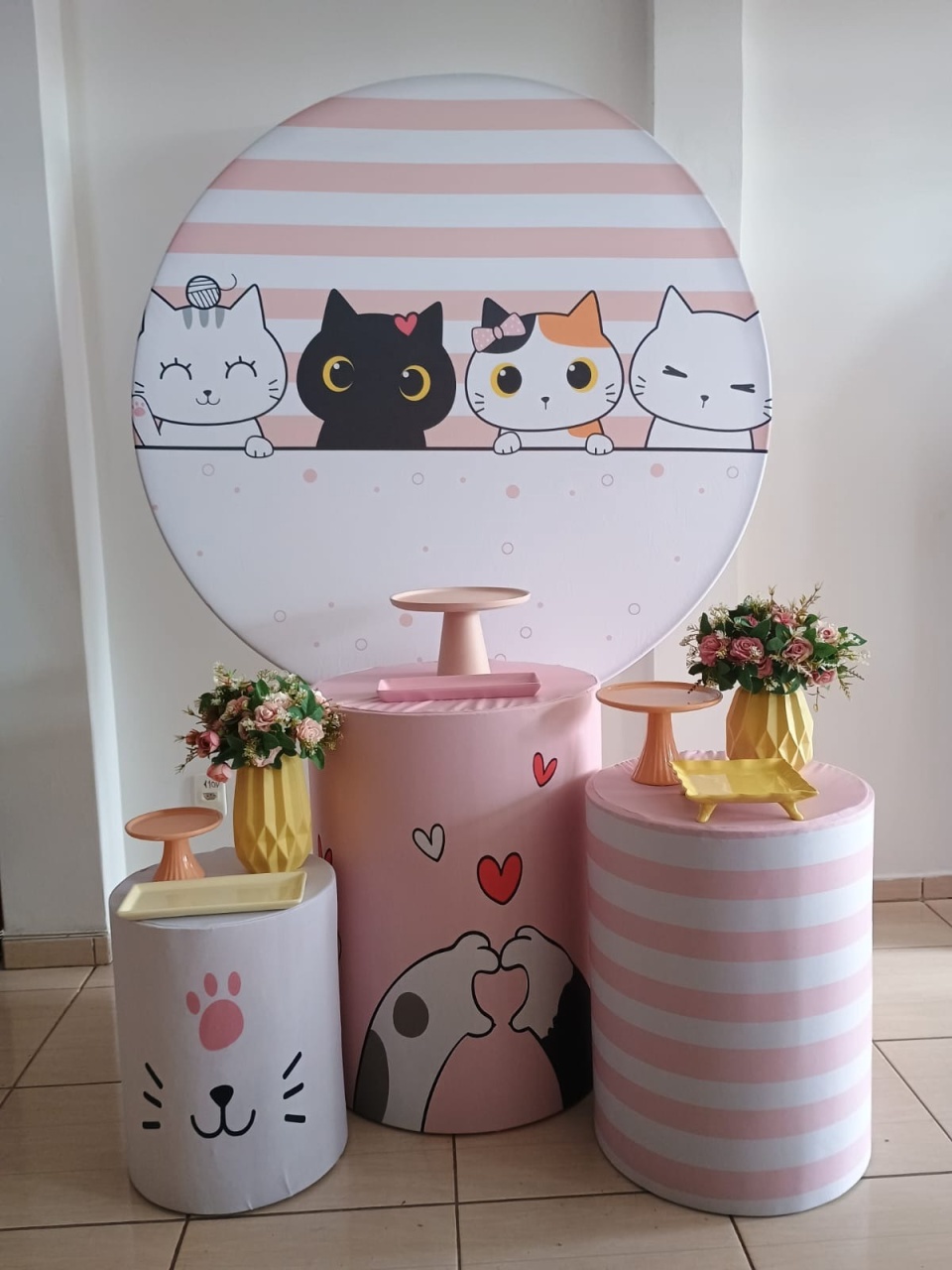 Kit Pegue E Monte P - Gatos  - adolettalocacoes