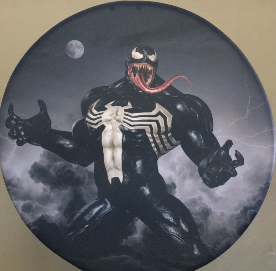 Tecido Sublimado - Venom - adolettalocacoes