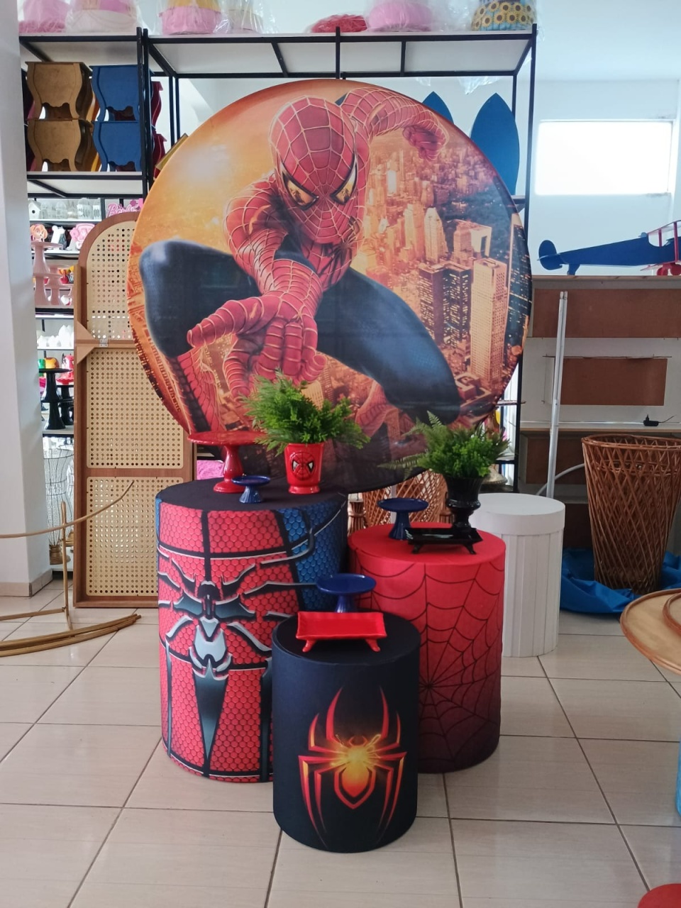 Kit P - Homem - Aranha  - adolettalocacoes