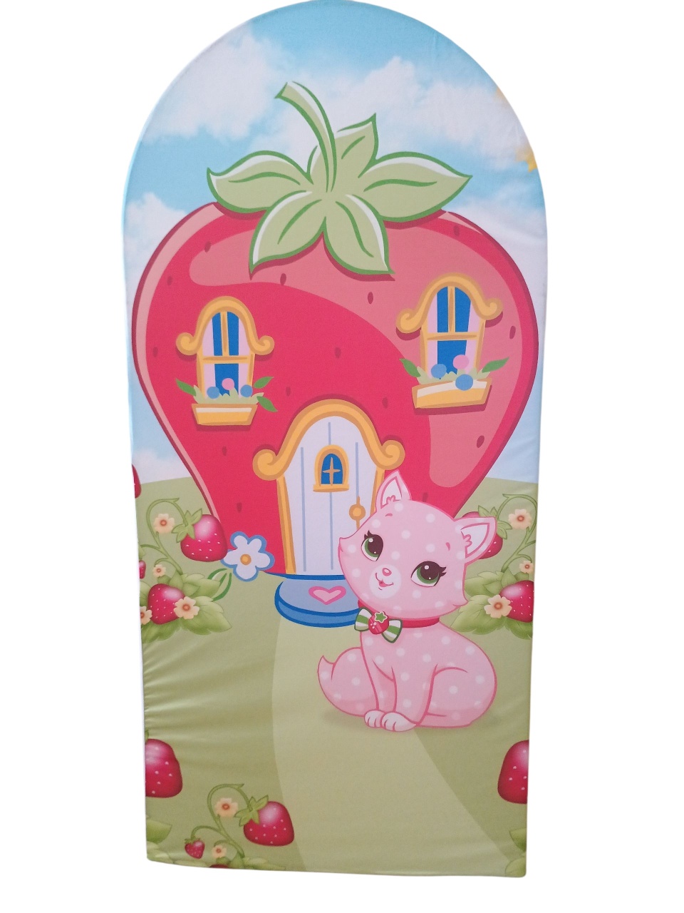 Tecido Romano Veste Fácil - Moranguinho  - adolettalocacoes