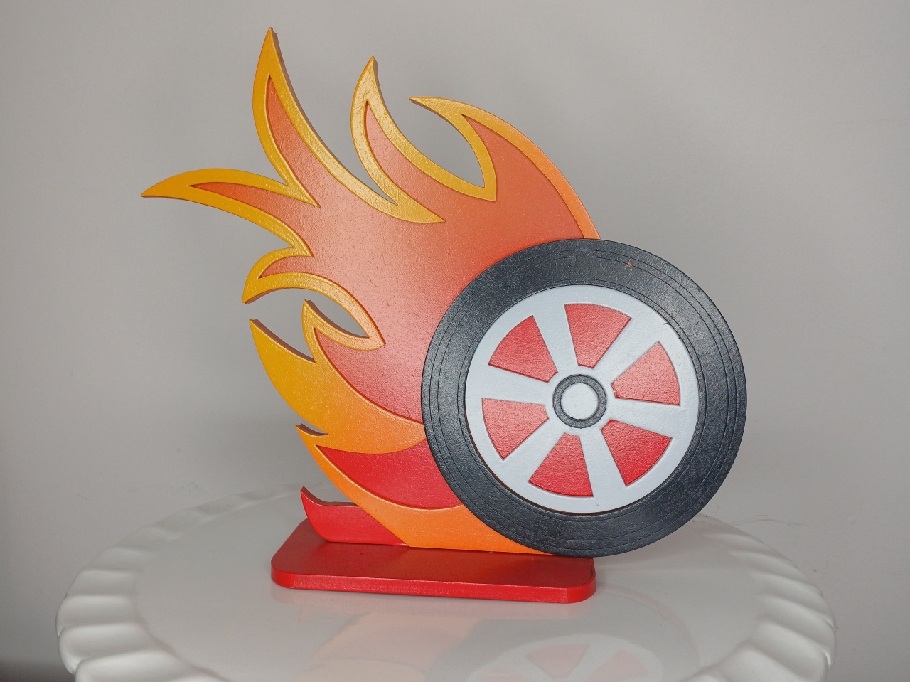Enfeite de Mesa - Carros - Mdf - adolettalocacoes