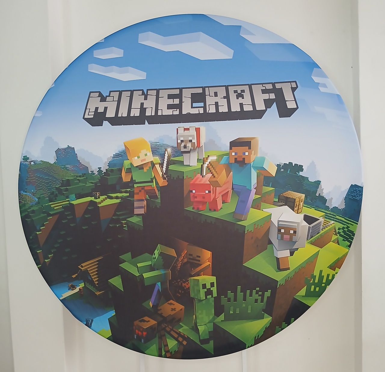 Tecido Sublimado Minecraft - adolettalocacoes