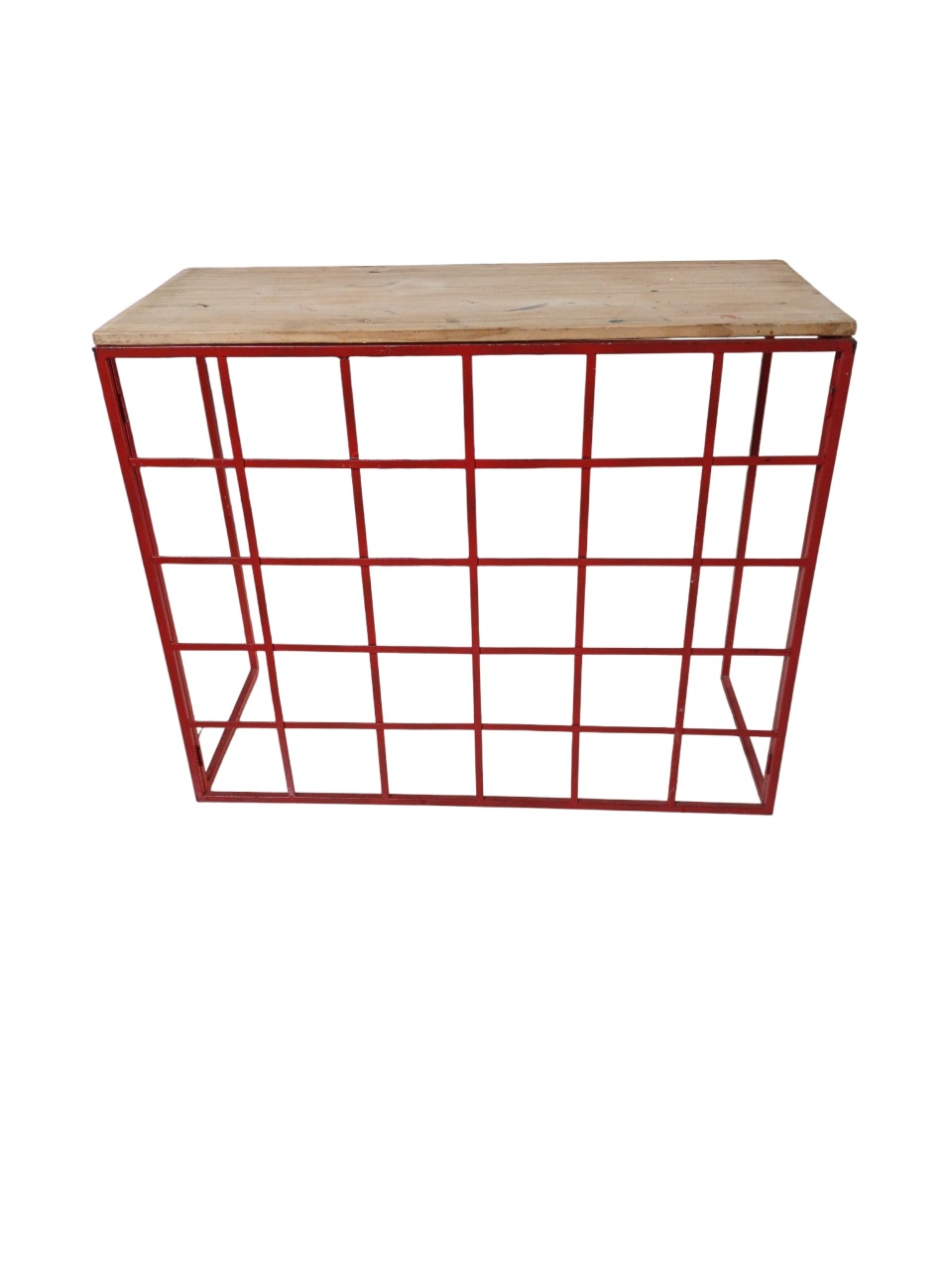 Mesa de Ferro - Vermelho  - adolettalocacoes