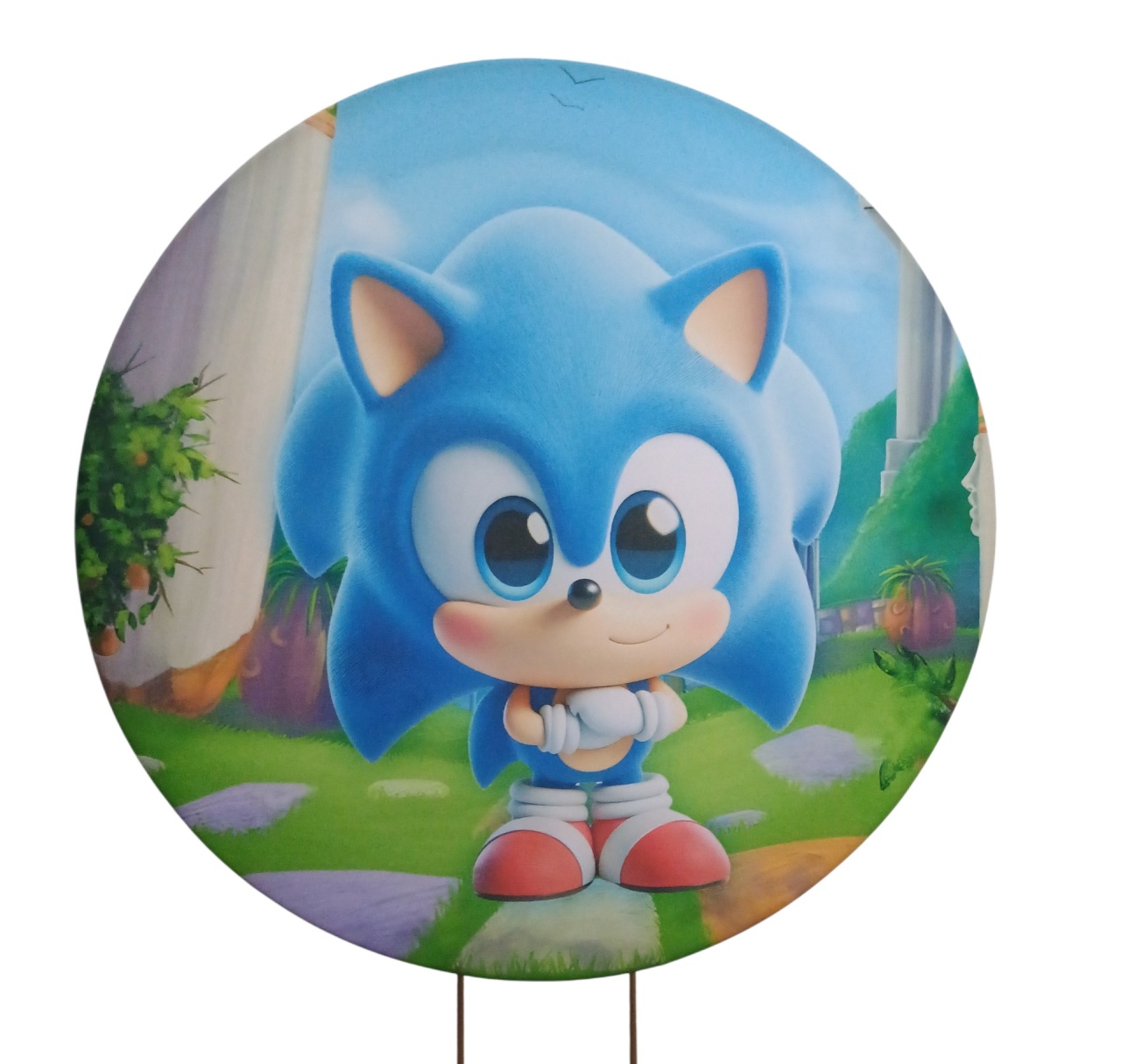 Tecido Sublimado Mini - Sonic  - adolettalocacoes