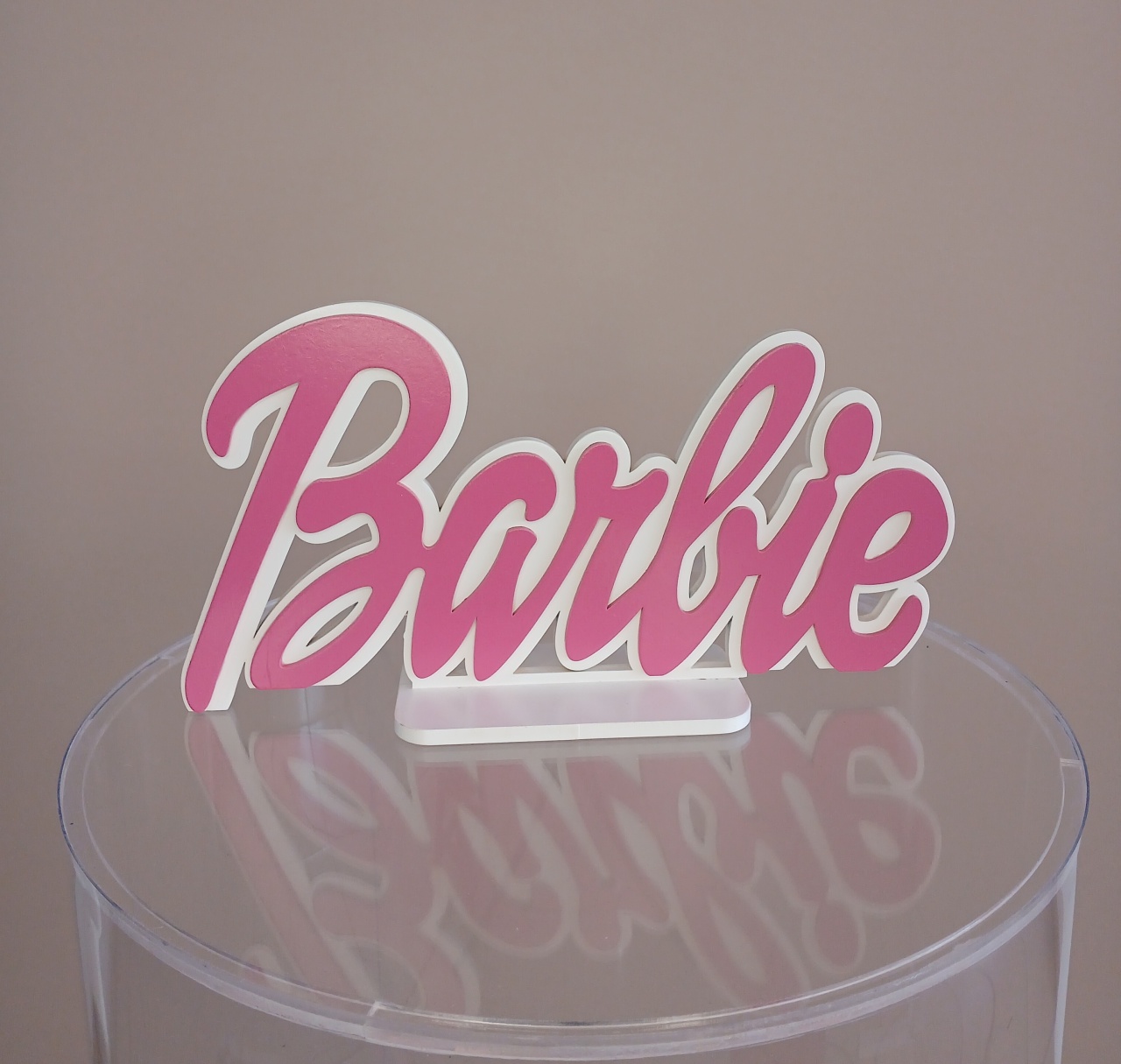 Enfeite de Mesa - Barbie  - adolettalocacoes