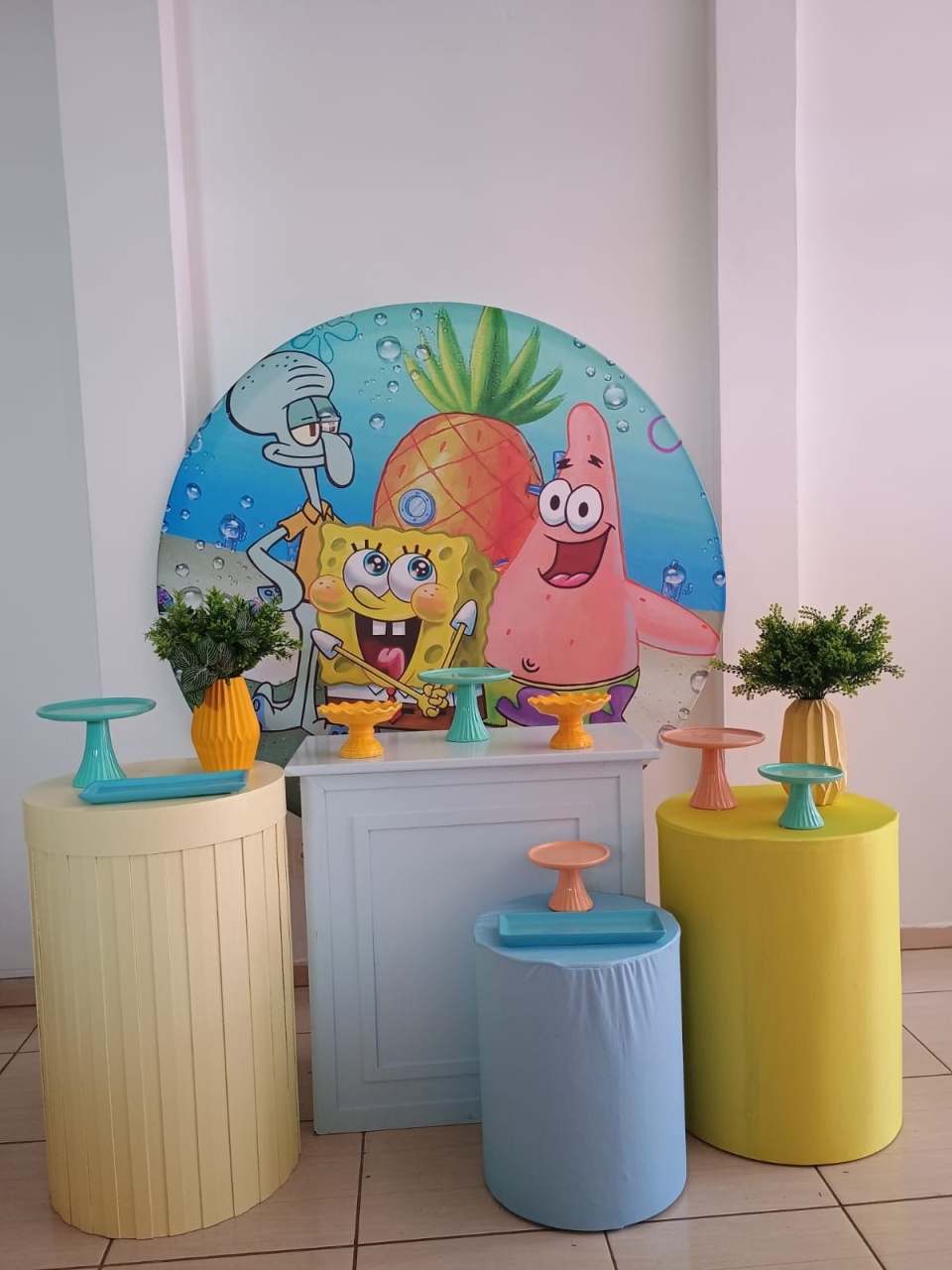 Kit Pegue E Monte M - Bob Esponja  - adolettalocacoes