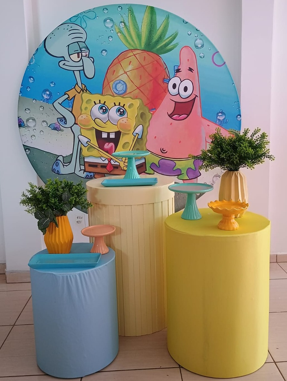 Kit 1 - Bob Esponja  - adolettalocacoes