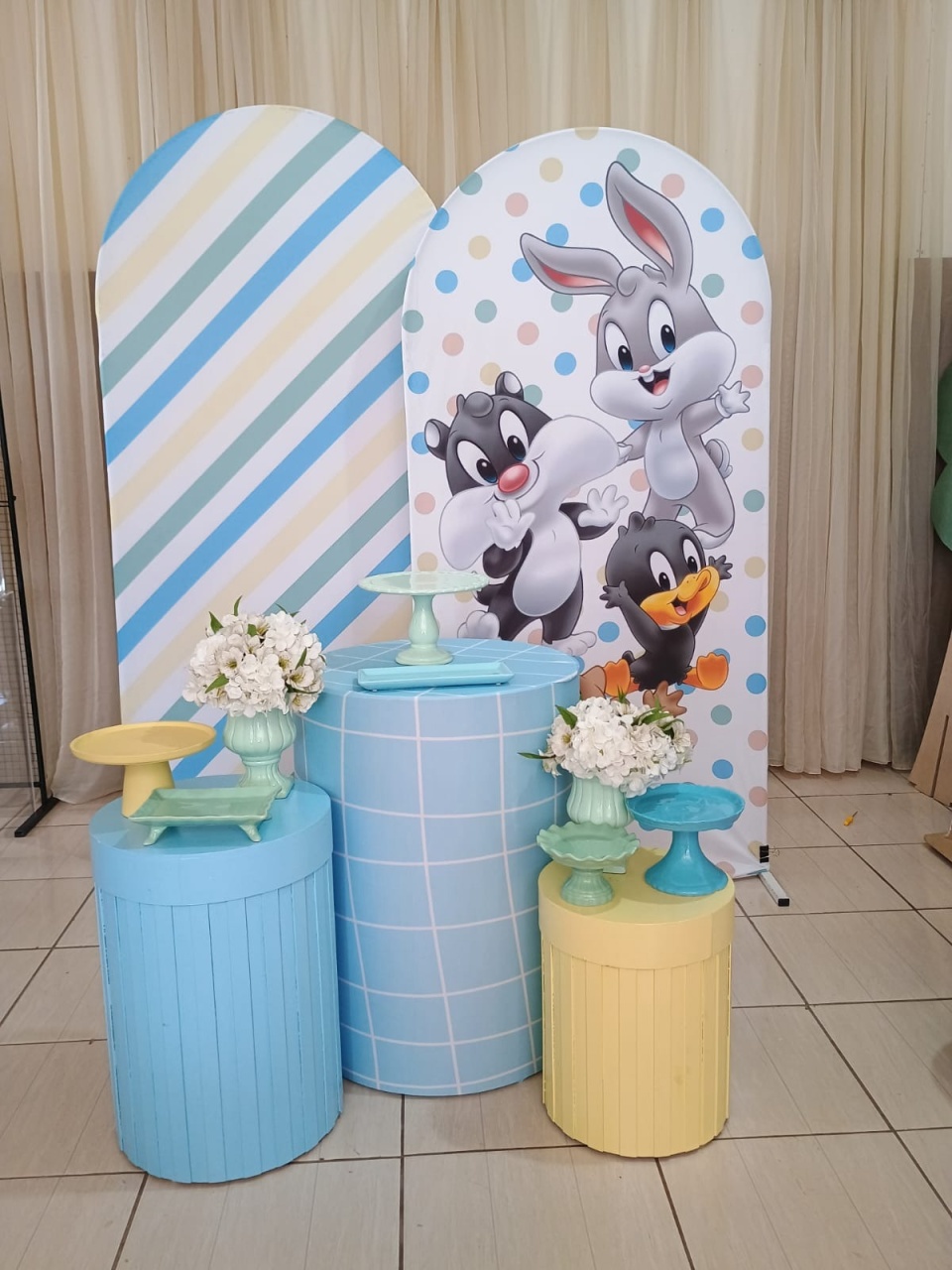Kit Pegue E Monte - Baby Looney Tunes  - adolettalocacoes