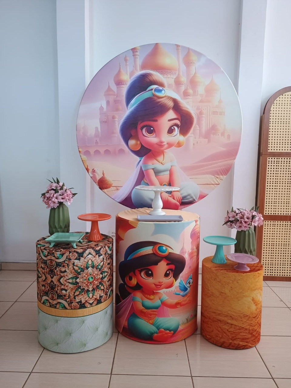 Kit Princesa Jasmine Baby - adolettalocacoes
