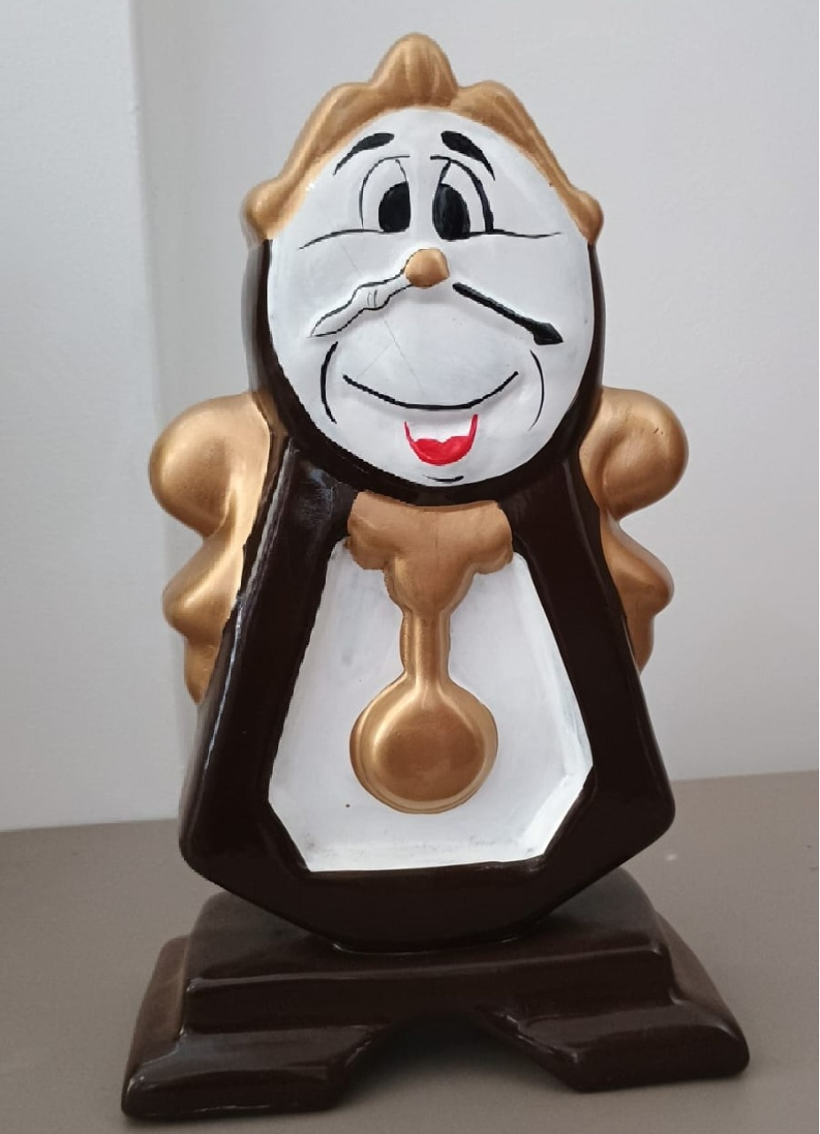 Relógio G Porcelana Bela E A Fera - adolettalocacoes