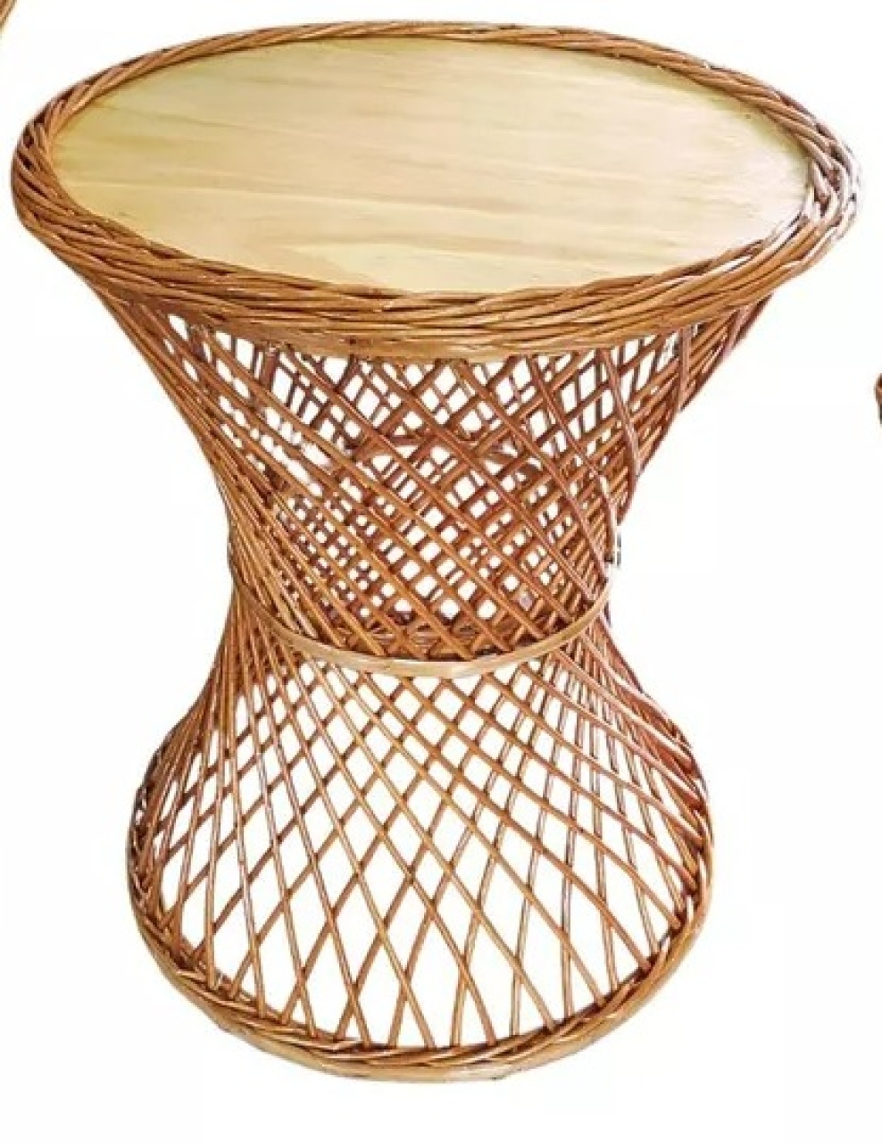  Mesas  Vime Natural Rattan Calice M - adolettalocacoes