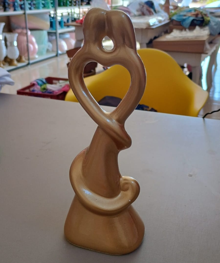 Enfeite de Casamento Dourado - adolettalocacoes