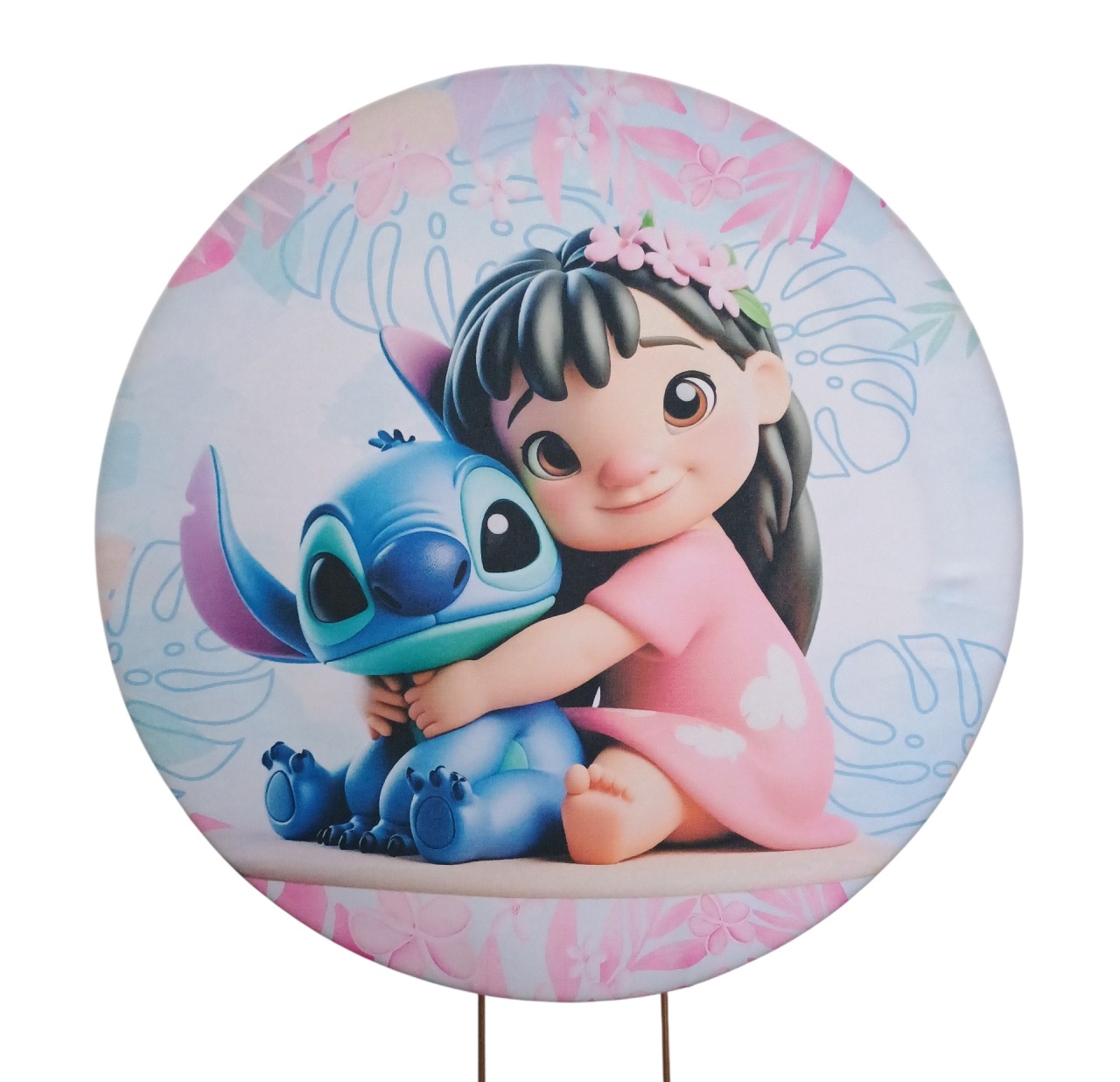 Tecido Sublimado Mini - Lilo & Stitch  - adolettalocacoes