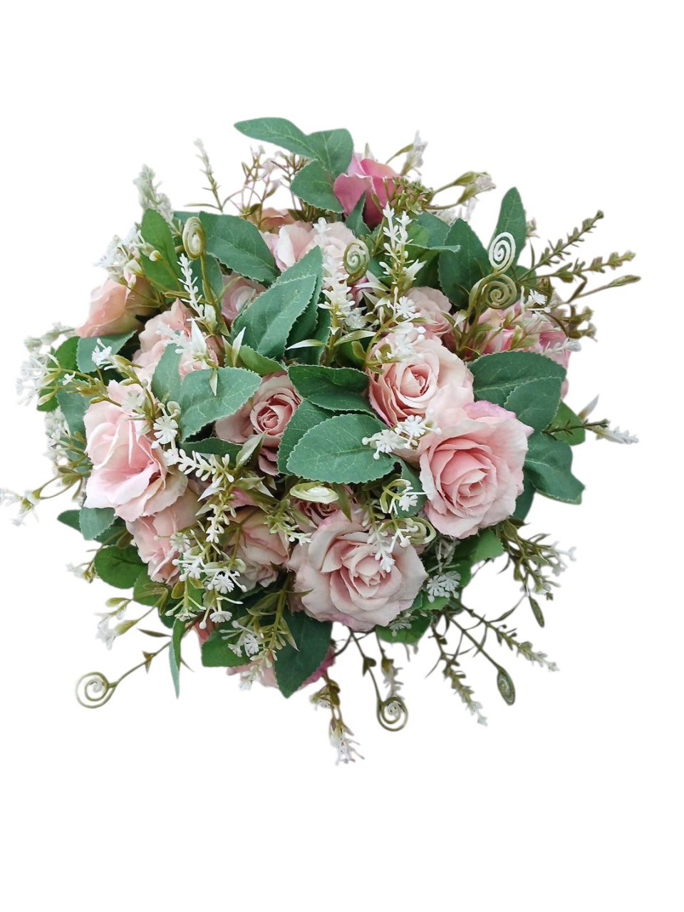  Arranjo de Flor M - Rosa E Verde  - adolettalocacoes