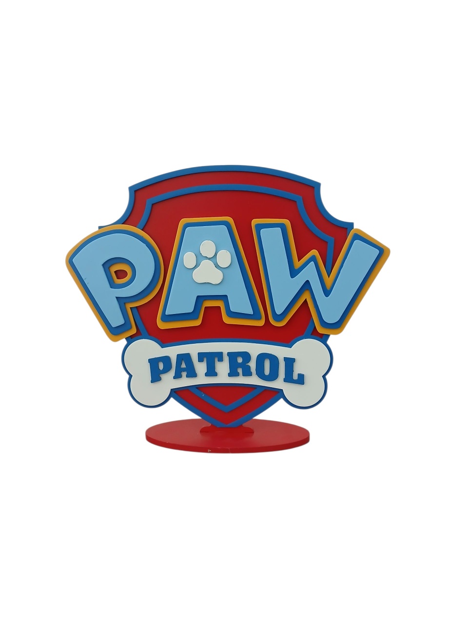  Enfeite de Mesa - Patrulha Canina  - adolettalocacoes