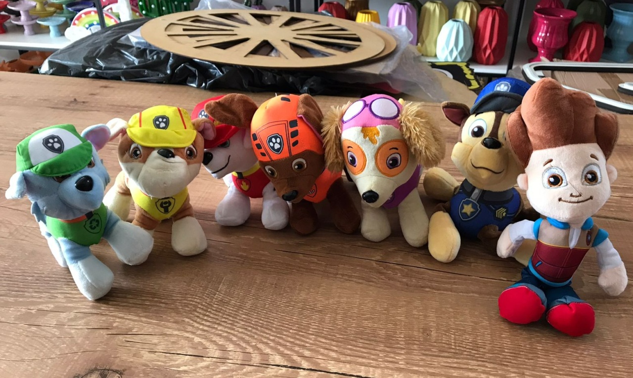Pelúcias Patrulha Canina  - adolettalocacoes