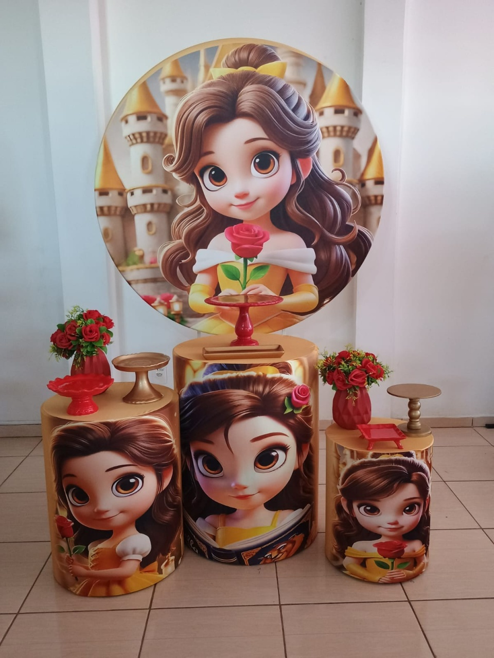 Kit Bela E A Fera Baby - adolettalocacoes