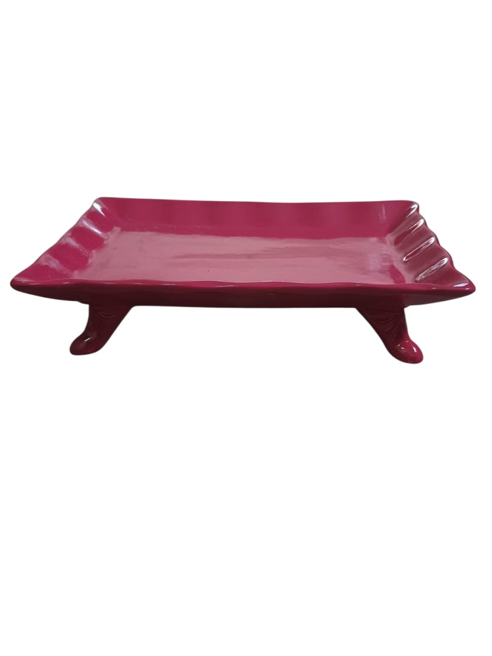 Bandeja Retangular Pink  - adolettalocacoes