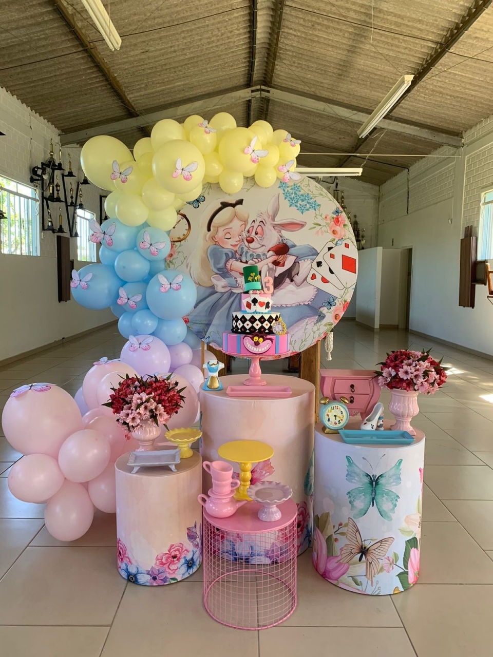 Kit Pegue E Monte P - Alice No Pias das Maravilhas  - adolettalocacoes