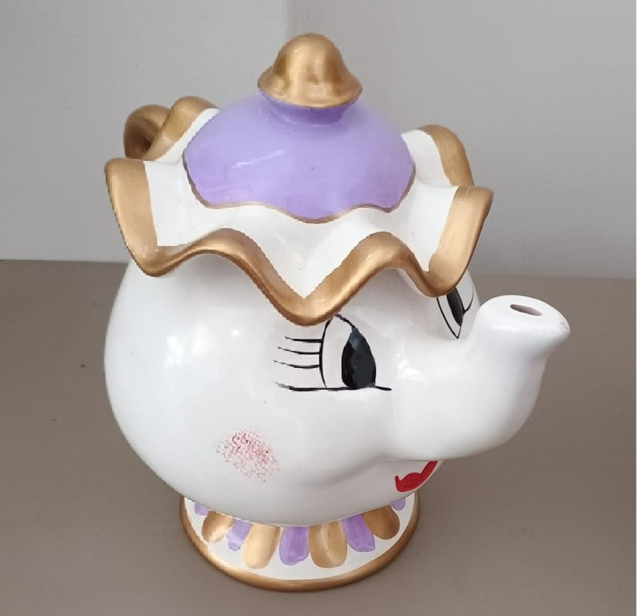 Chaleira Porcelana G Bela E A Fera - adolettalocacoes