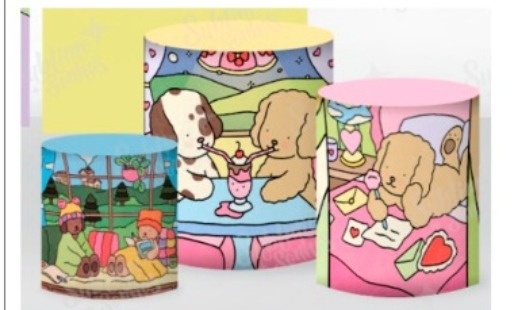 Trio Capas dos Cilindros - Bobbie Goods  - adolettalocacoes