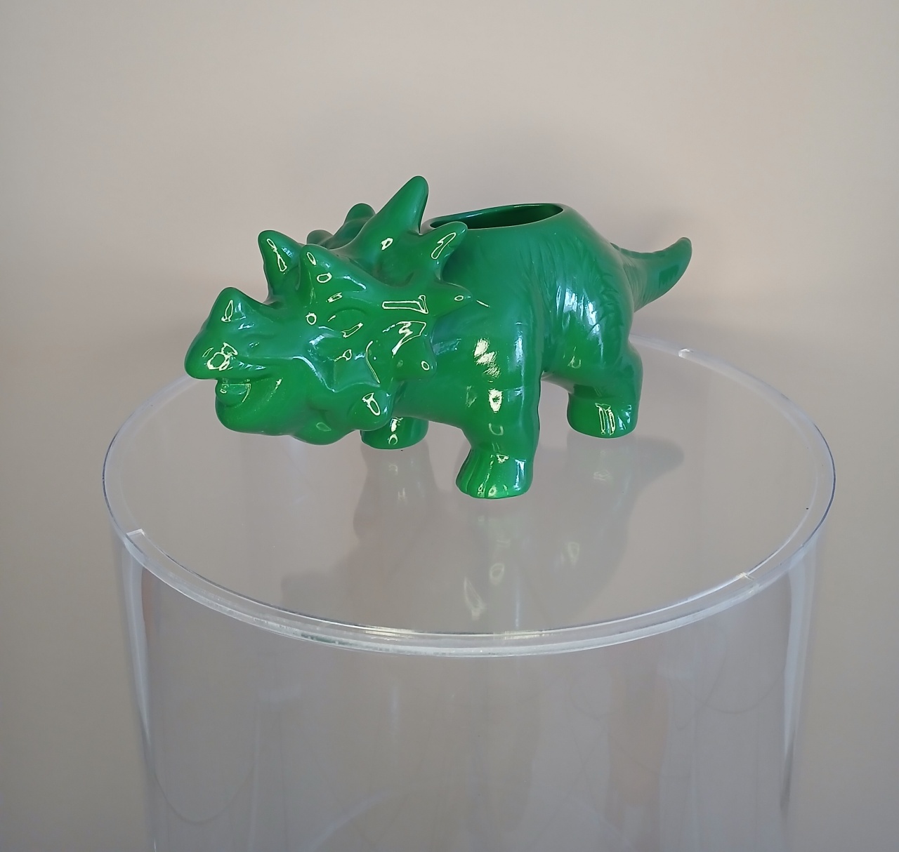 Enfeite de Mesa - Dinossauro - Porcelana  - adolettalocacoes