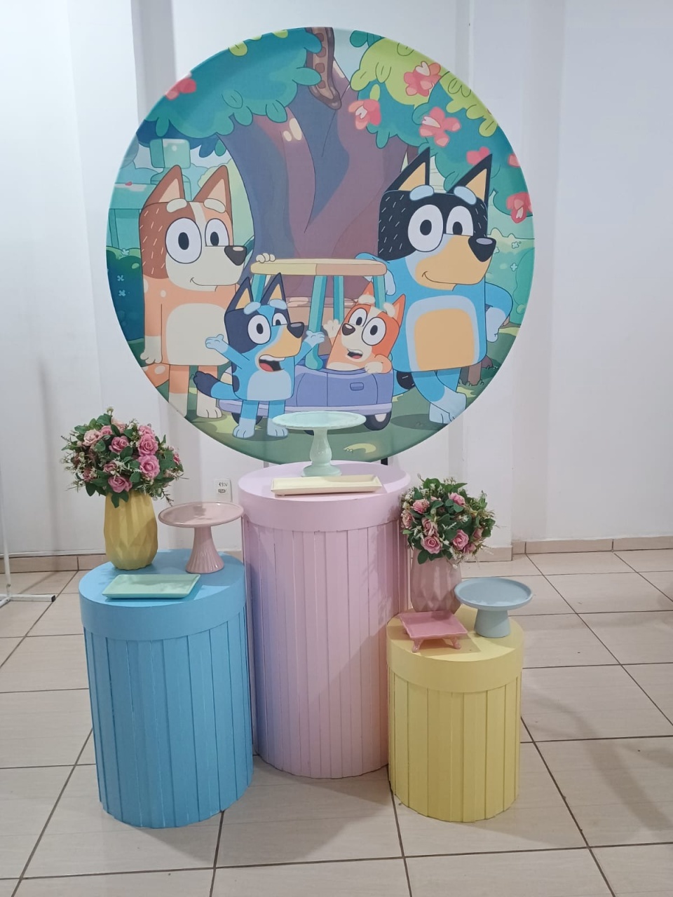 Kit Pegue E Monte P - Bluey  - adolettalocacoes