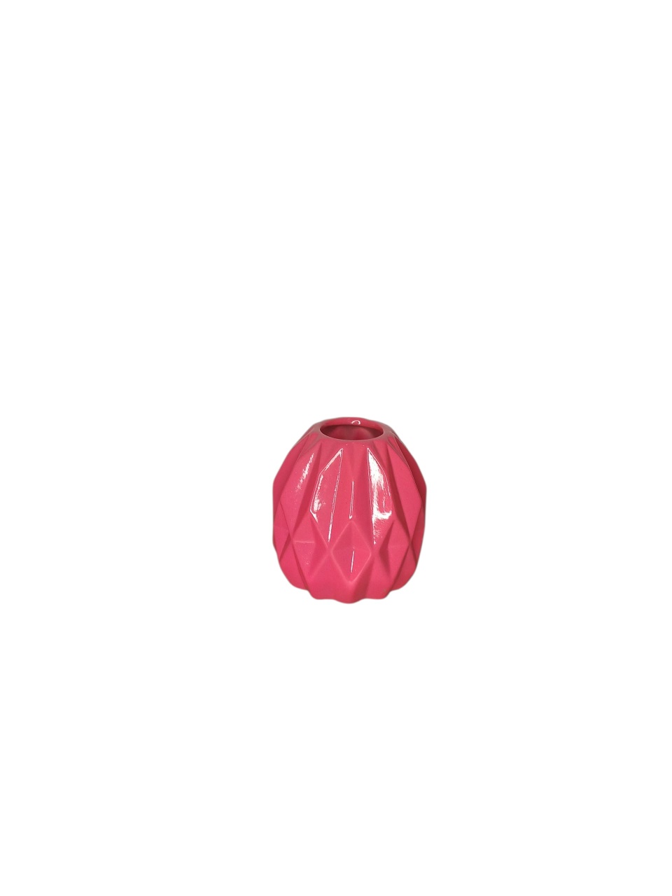 Vaso Geométrico  P - Pink  - adolettalocacoes