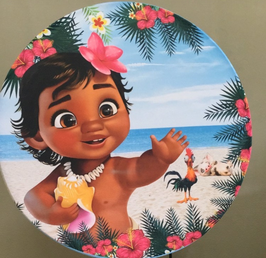 Tecido Sublimado Moana Baby  - adolettalocacoes