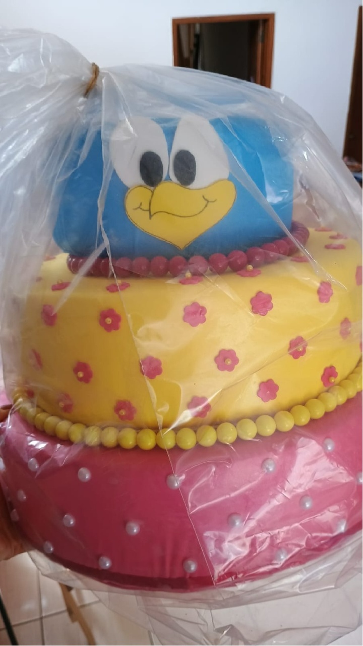 Bolo Cenográfico Galinha Pintadinha - adolettalocacoes