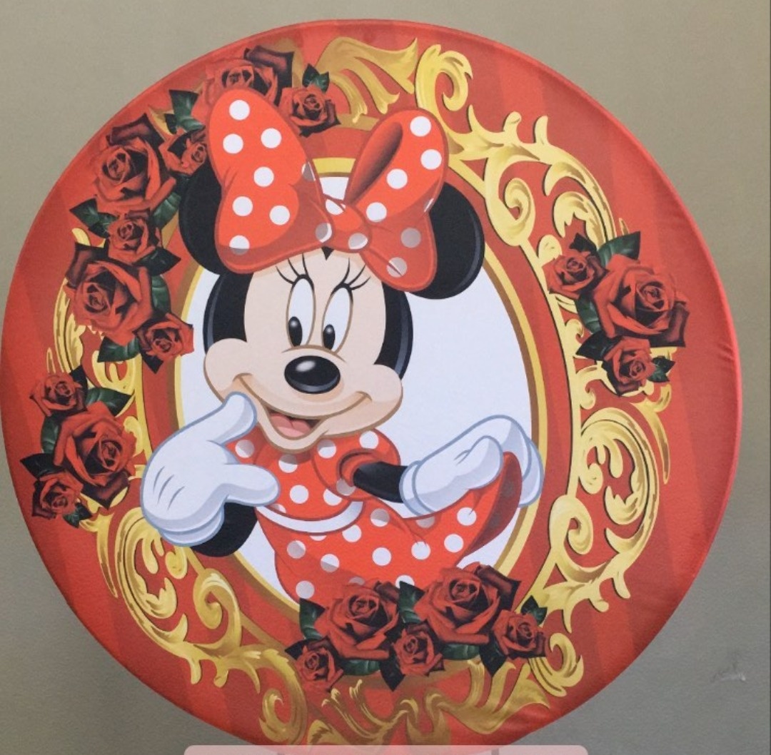 Tecido Sublimado - Minnie Vermelha  - adolettalocacoes