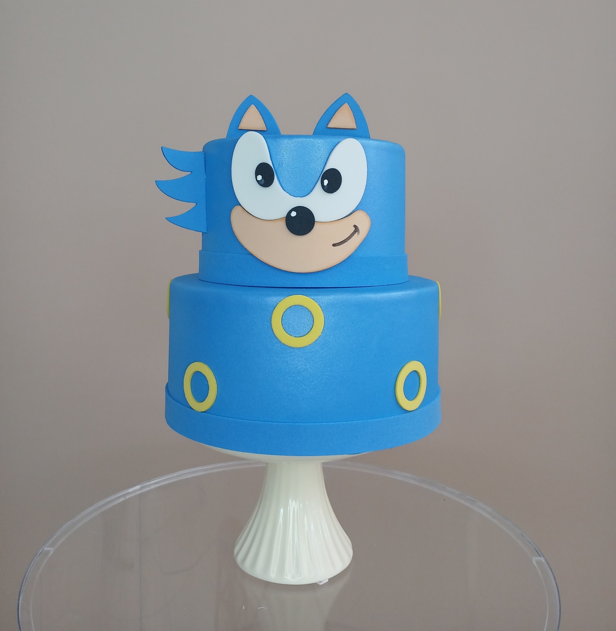 Bolo Cenográfico Sonic - adolettalocacoes