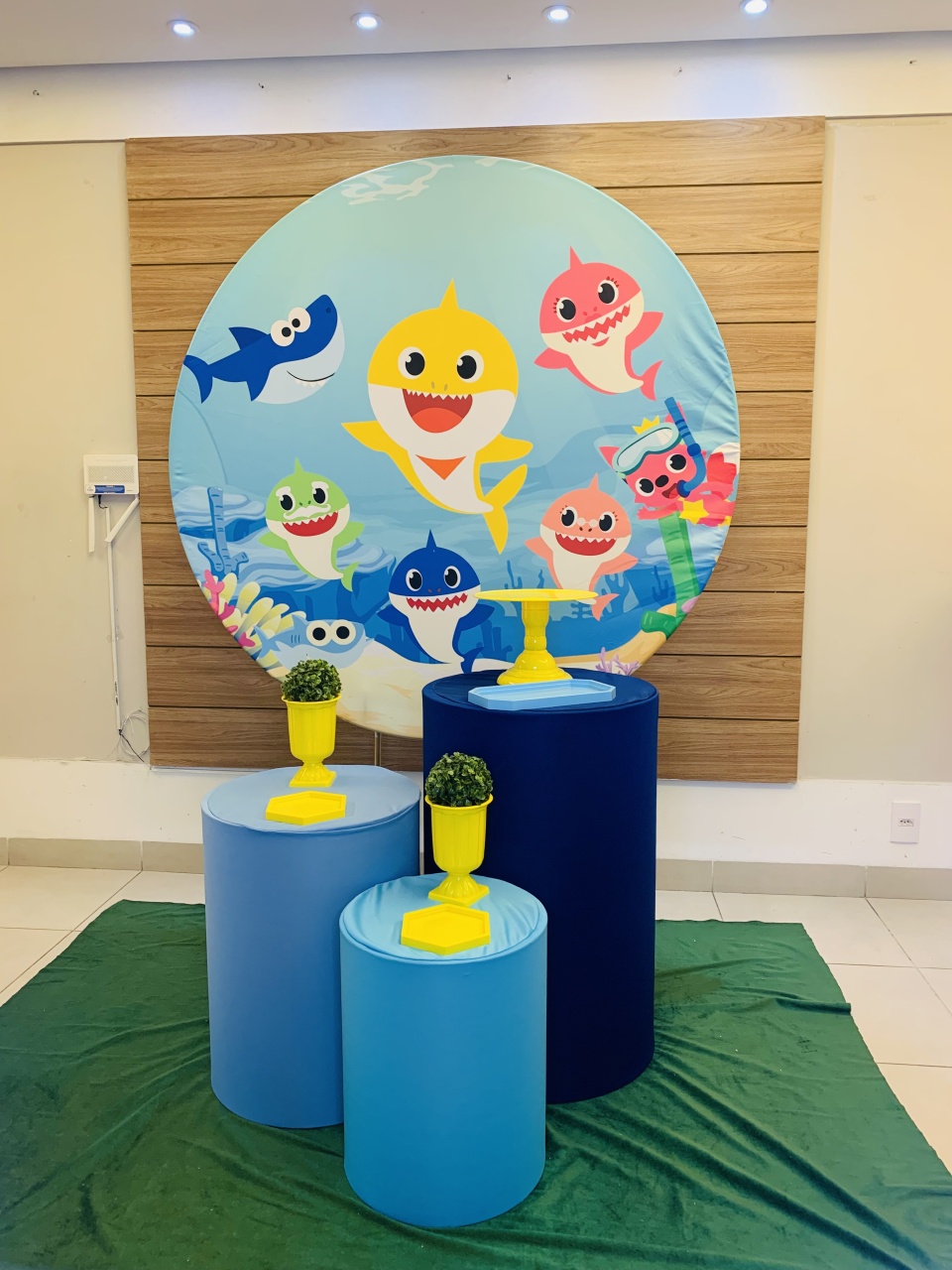 Kit P Baby Shark-Pegue E Monte - RF PEGUE E MONTE E PERSONALIZADOS