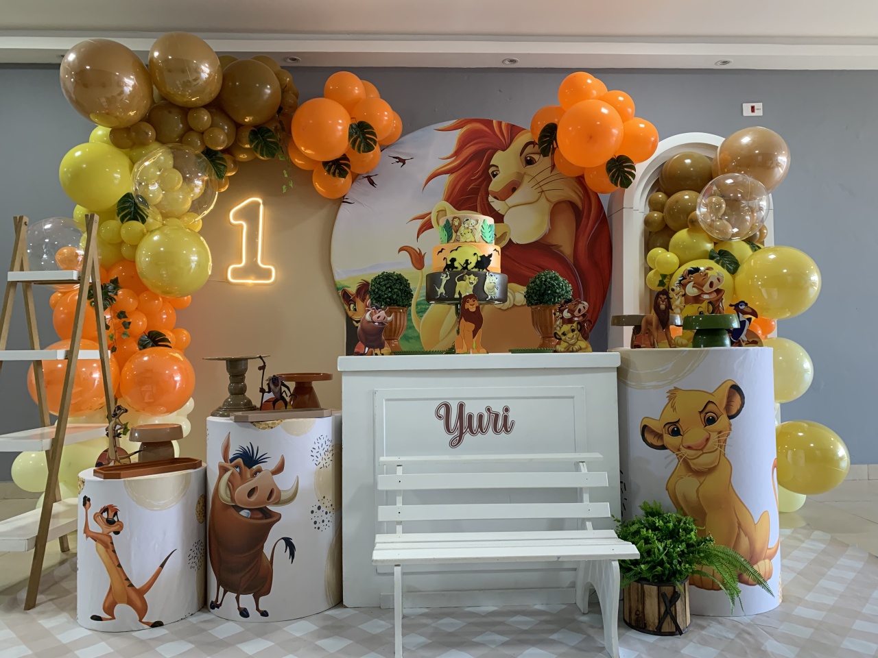 Decoração Completa Rei Leão - RF PEGUE E MONTE E PERSONALIZADOS