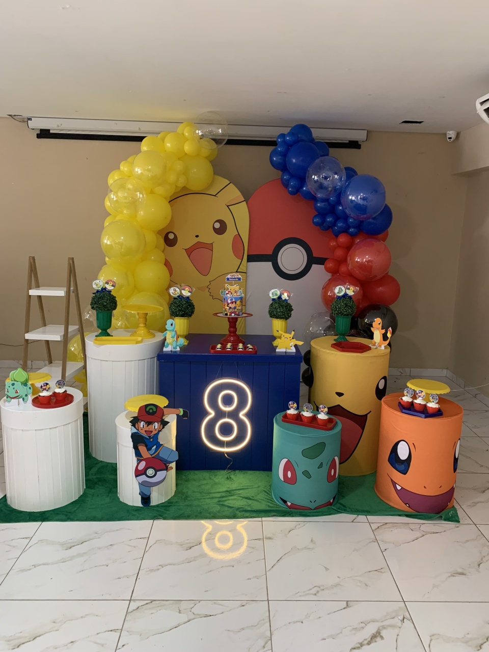 Decoração Pokemon - RF PEGUE E MONTE E PERSONALIZADOS