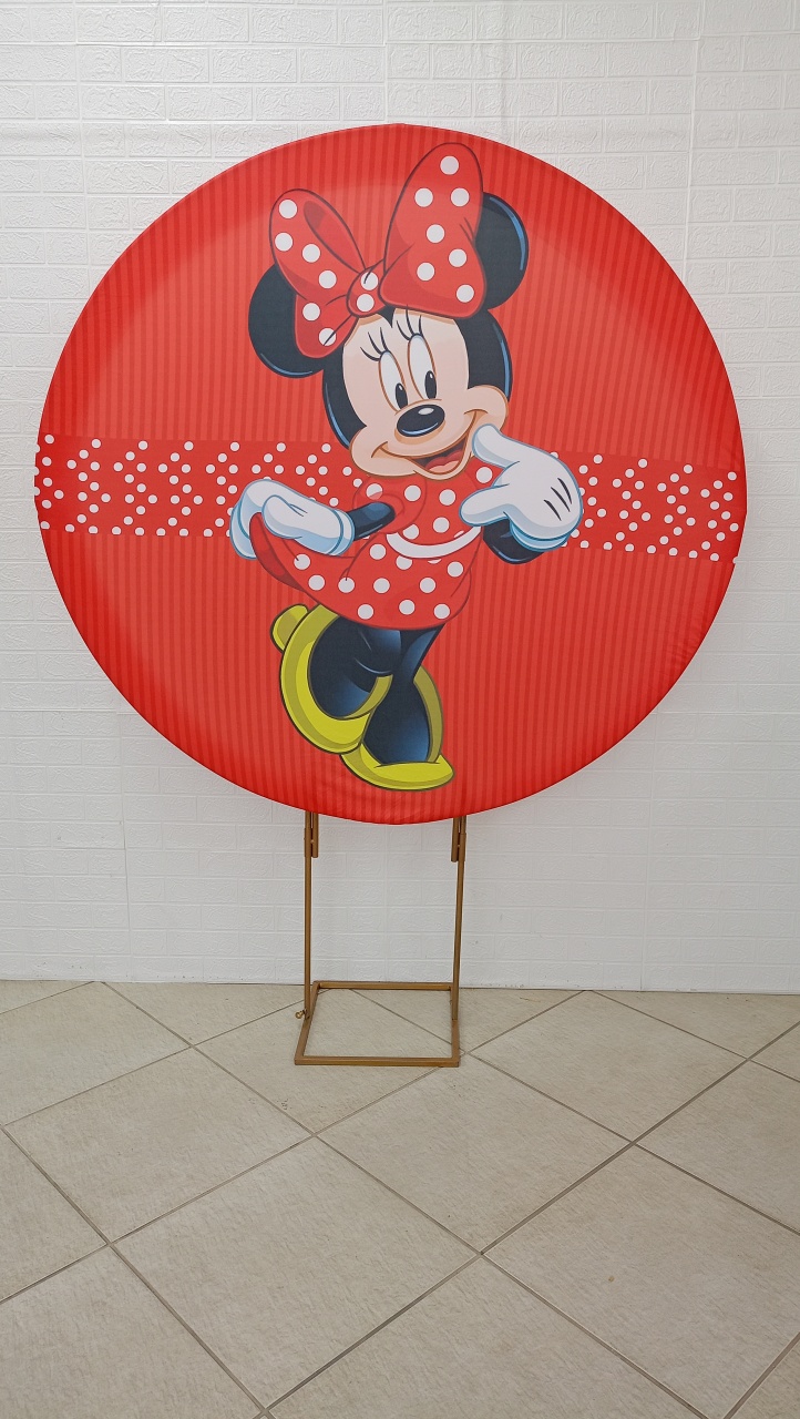 Painel Minnie 3 - Corpo Inteiro  - Jetibà Festas