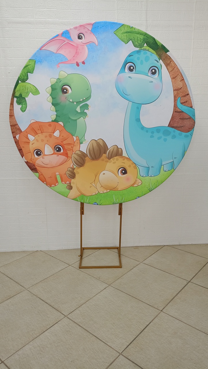 Painel Dino Baby 2 - Dinossauro - Jetibà Festas