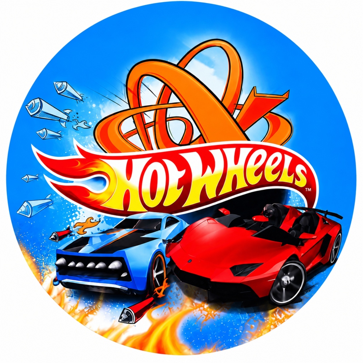 Painel - Hot Wheels - Jetibà Festas